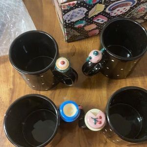 Cute birthday cake mugs never used